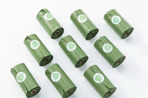 Compostable dog poop bag