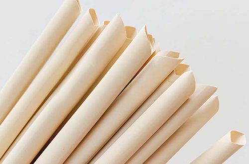 Compostable Bamboo Fiber Straws